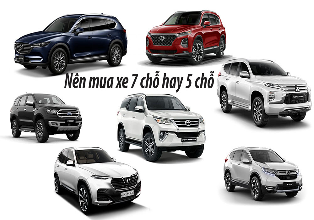 Top 5 mẫu xe ô tô 7 chỗ đẹp nhất tại Việt Nam năm 2020